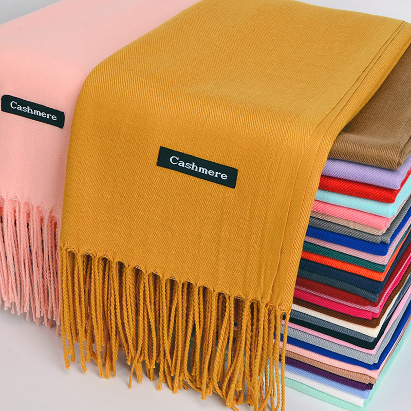 Cashmere Scarf - Bufanda multiusos de Cachemira de imitación,