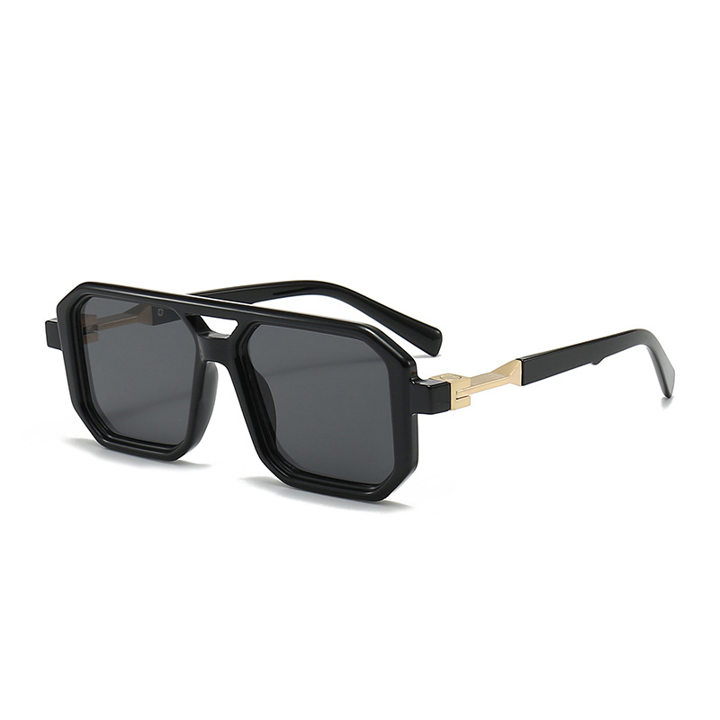 Sunglasses Uv400 - Gafas de sol retro negras, unisex,