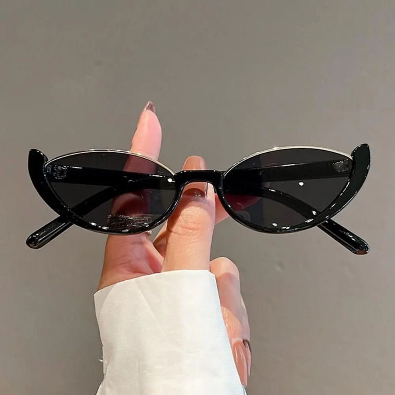 Sunglasses Uv400 - Gafas de Sol Vintage Pequeñas de