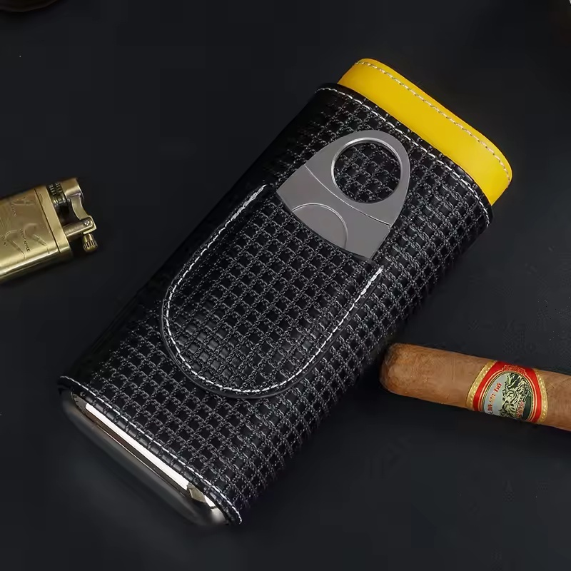 Estuche Humidor Portátil de Cu - Premium Cigar Case reseña y precio