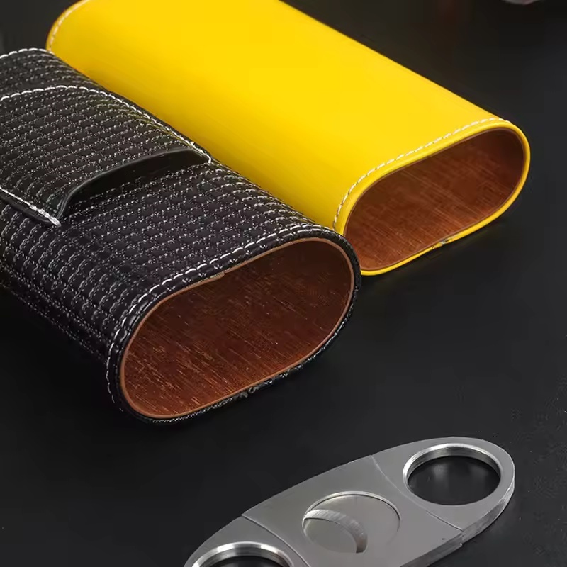 Estuche Humidor Portátil de Cu - Premium Cigar Case reseña y precio