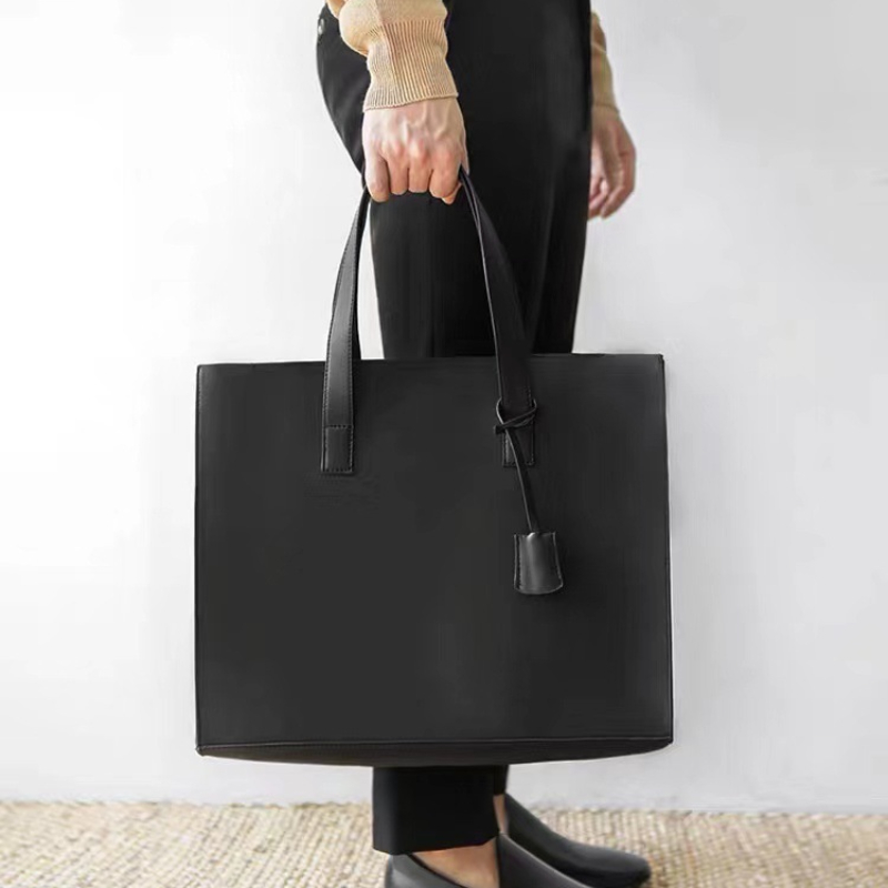 Nuevo Bolso de Mano para Hombr - Leather Briefcase reseña y precio