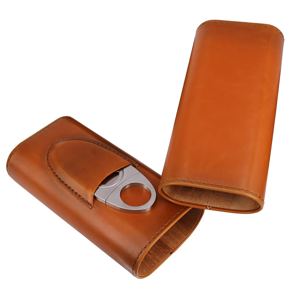 Estuche de Cuero para Cigarros - Premium Cigar Case reseña y precio