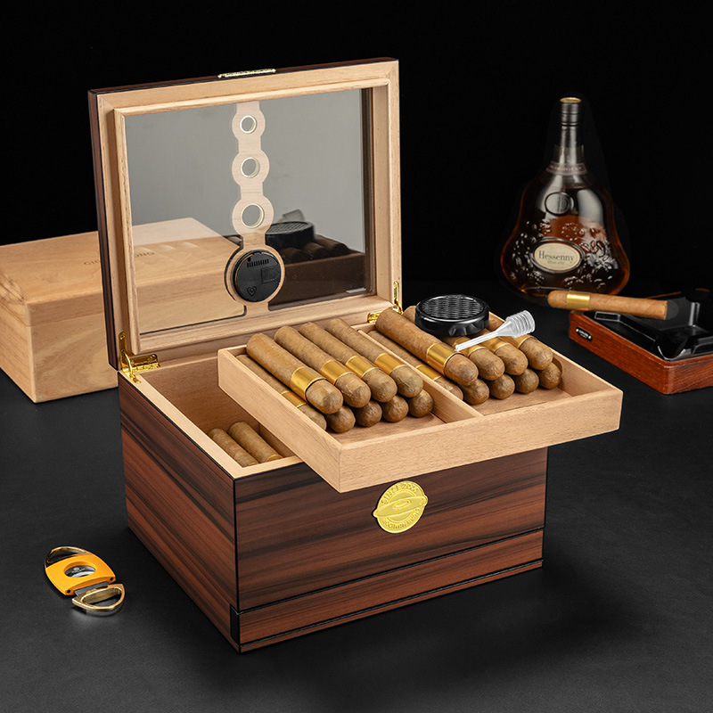 Humidor de Cigarros de Madera  - Luxury Gift Set reseña y precio