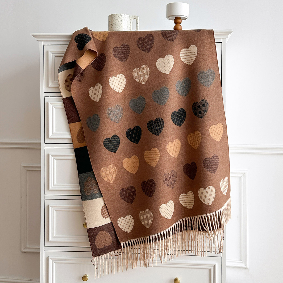 Bufanda de imitación de cachem - Cashmere Scarf reseña y precio