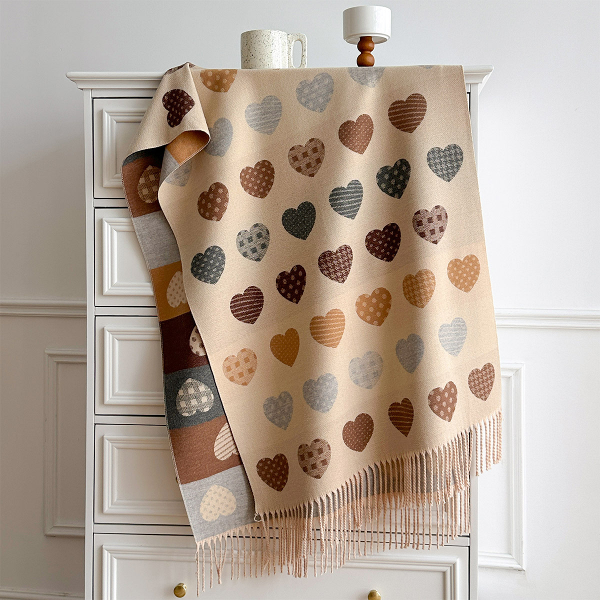 Bufanda de imitación de cachem - Cashmere Scarf reseña y precio