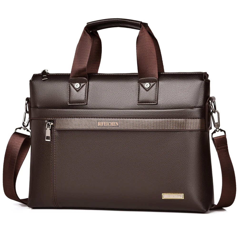 Bolsos de mano de marca de luj - Leather Briefcase reseña y precio