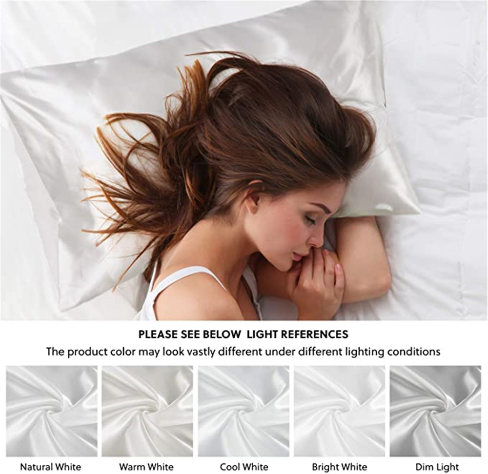 2 unids/lote de fundas de almo - Silk Pillowcase reseña y precio