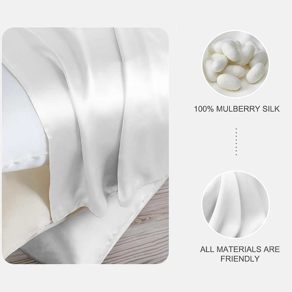 Funda de Almohada de Seda de M - Silk Pillowcase reseña y precio