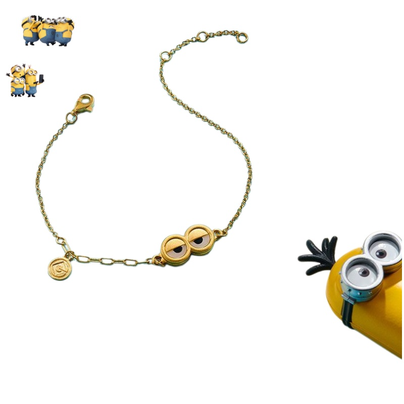 Pulsera Dorada de la Serie Min - Gold Plated Jewelry reseña y precio