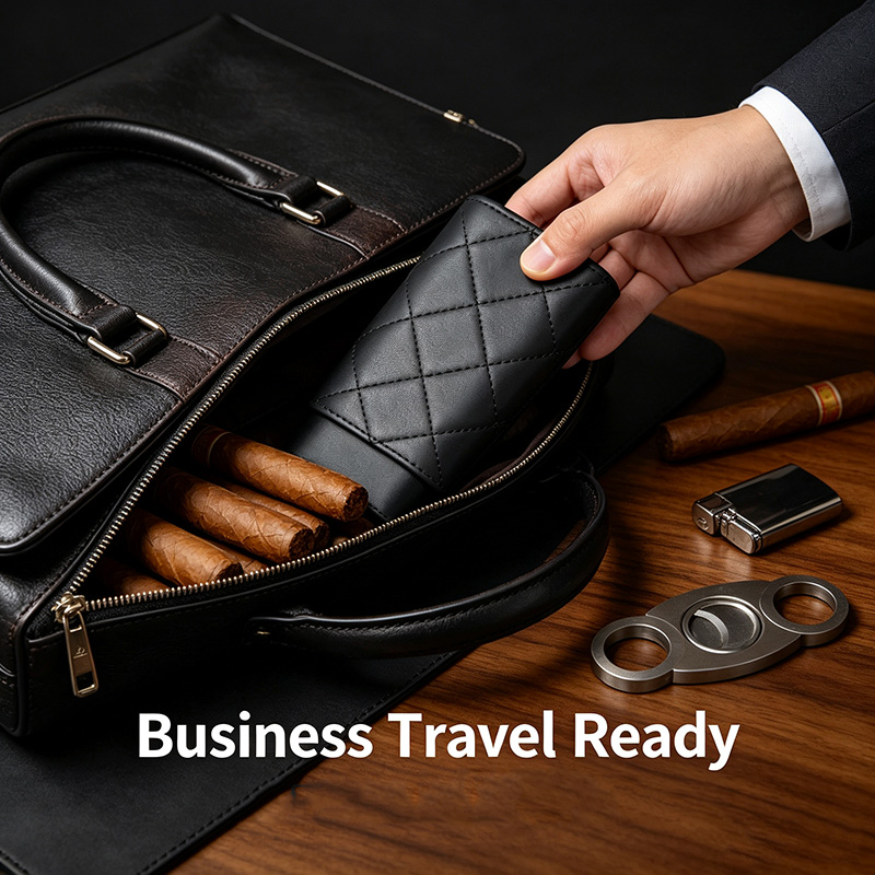 Estuche para Cigarros de Gran  - Premium Cigar Case reseña y precio