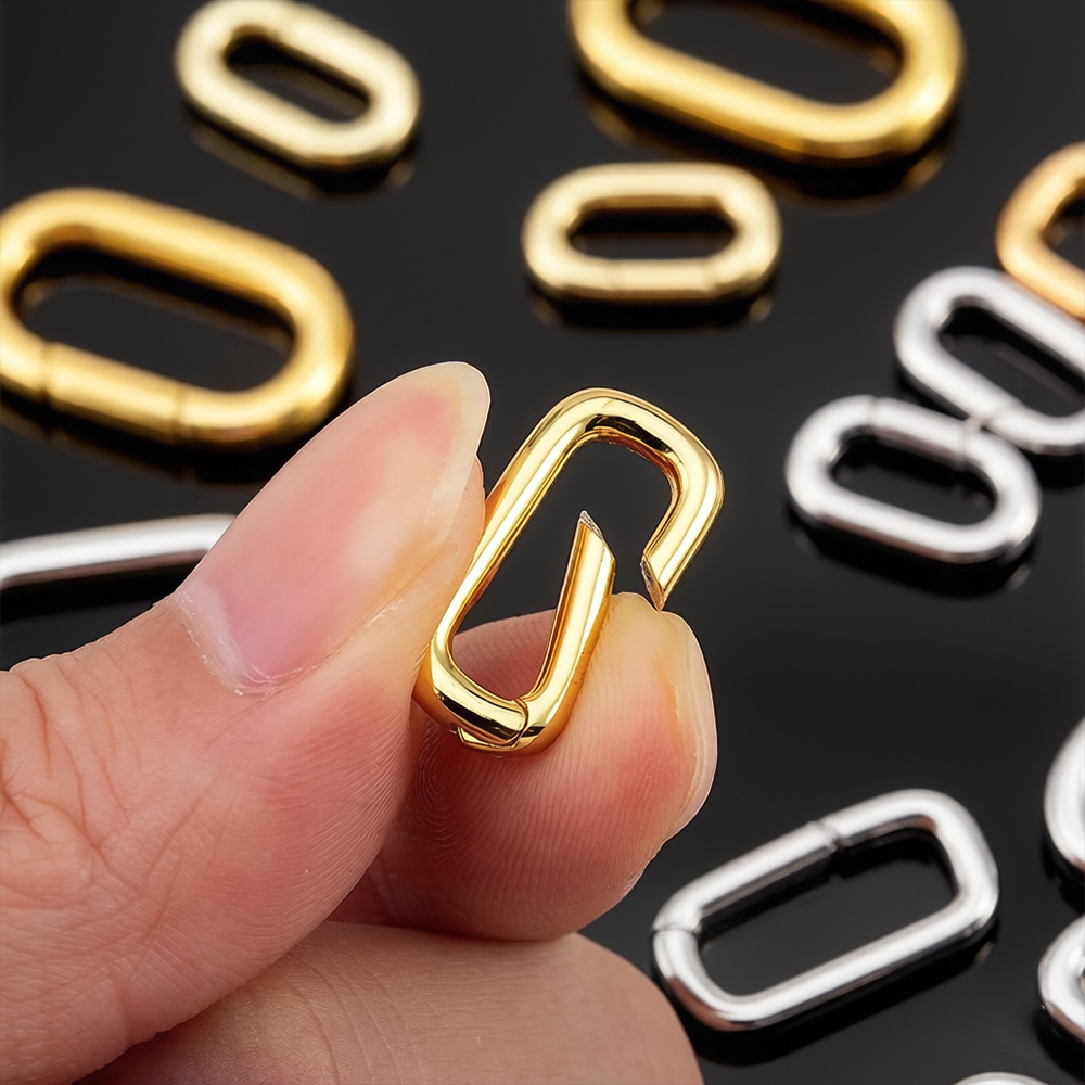 2 piezas de cierres de mosquet - Gold Plated Jewelry reseña y precio