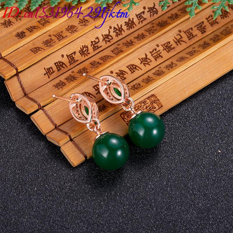 Pendientes de cuentas de Jade  - Gold Plated Jewelry reseña y precio