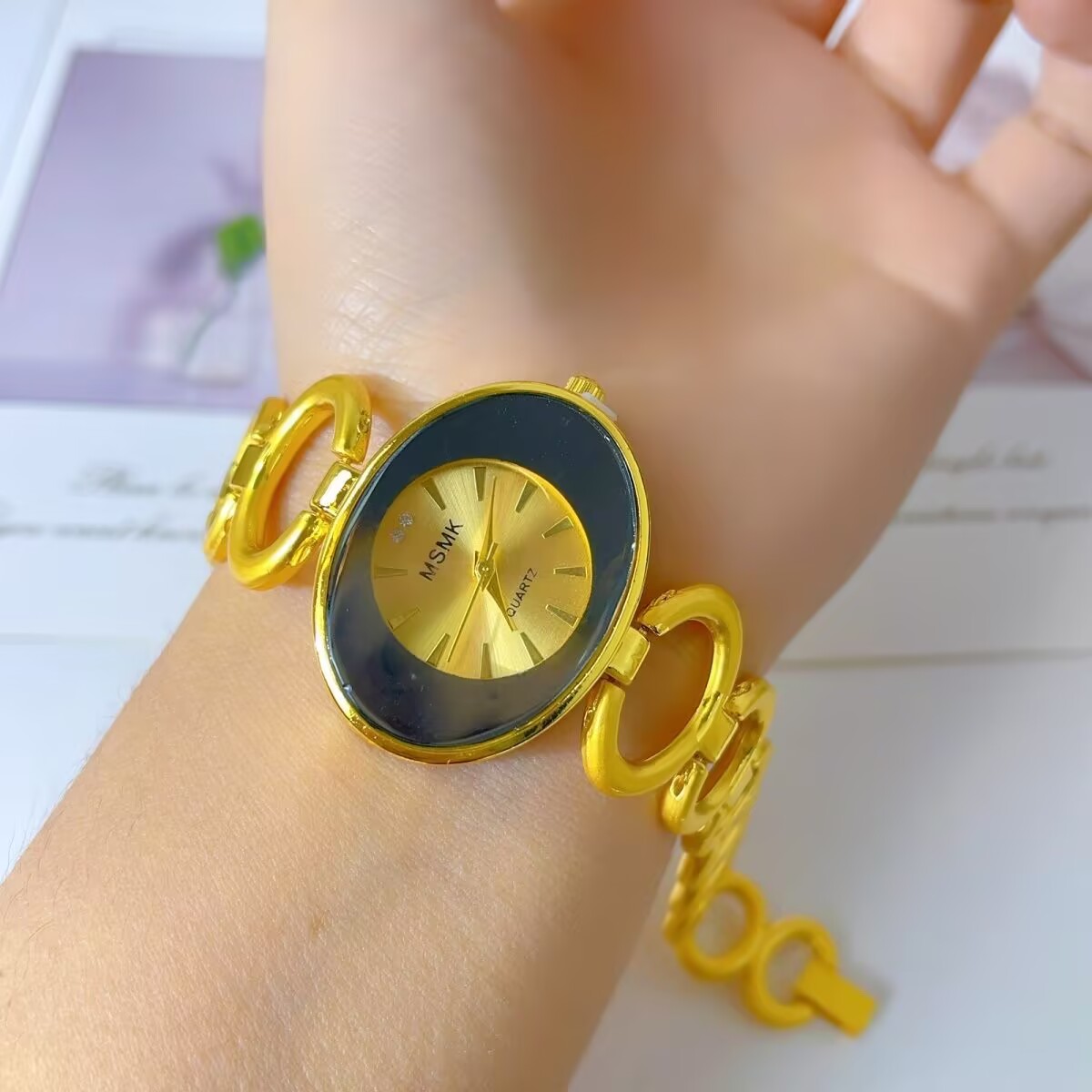 Nuevo reloj americano chapado  - Gold Plated Jewelry reseña y precio